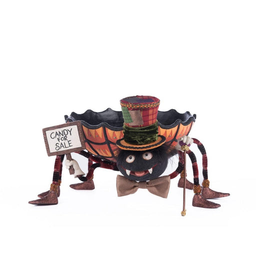 Quirks! Katherine's Collection Halloween, Halloween, Seasonal Decor Broomstick Acres Spider Candy Dish by Katherine's Collection