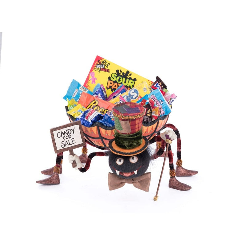 Quirks! Katherine's Collection Halloween, Halloween, Seasonal Decor Broomstick Acres Spider Candy Dish by Katherine's Collection