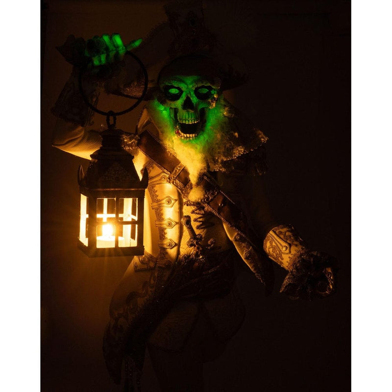 Quirks! Katherine's Collection Halloween, Halloween, Seasonal Decor Captain Skully Swashbuckler With Lantern Wall Piece by Katherine's Collection