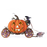 Quirks! Katherine's Collection Halloween, Halloween, Seasonal Decor Enchanted Pumpkin Carriage by Katherine's Collection