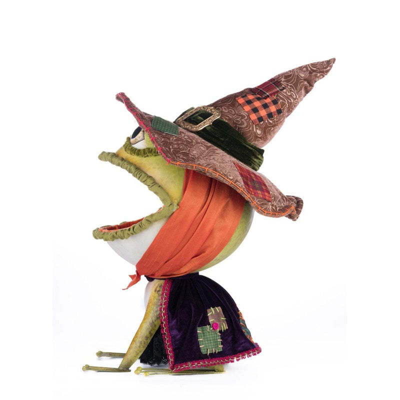 Quirks! Katherine's Collection Halloween, Halloween, Seasonal Decor Franklin The Frog Candy Container by Katherine's Collection