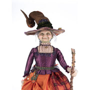 Quirks! Katherine's Collection Halloween, Halloween, Seasonal Decor Gertrude Grimoir Doll by Katherine's Collection