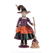 Quirks! Katherine's Collection Halloween, Halloween, Seasonal Decor Gertrude Grimoir Doll by Katherine's Collection