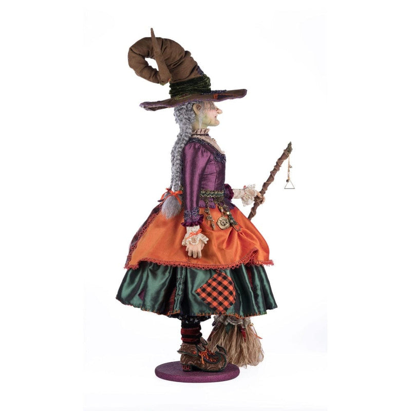 Quirks! Katherine's Collection Halloween, Halloween, Seasonal Decor Gertrude Grimoir Doll by Katherine's Collection