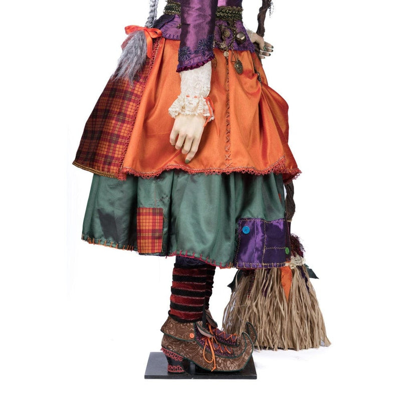 Quirks! Katherine's Collection Halloween, Halloween, Seasonal Decor Gertrude Grimoir Life Size by Katherine's Collection
