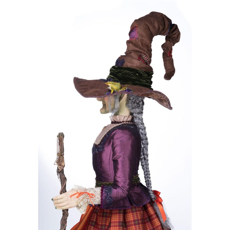 Quirks! Katherine's Collection Halloween, Halloween, Seasonal Decor Gertrude Grimoir Life Size by Katherine's Collection