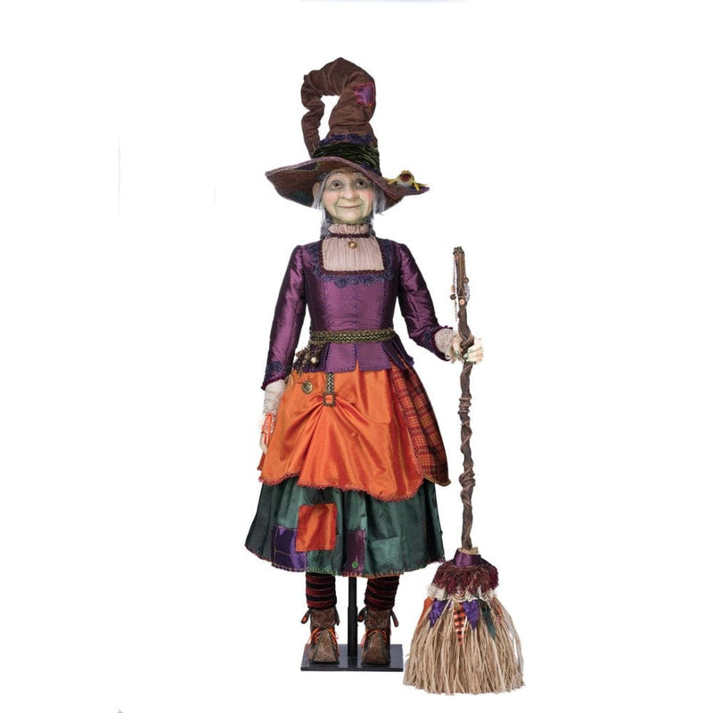 Quirks! Katherine's Collection Halloween, Halloween, Seasonal Decor Gertrude Grimoir Life Size by Katherine's Collection