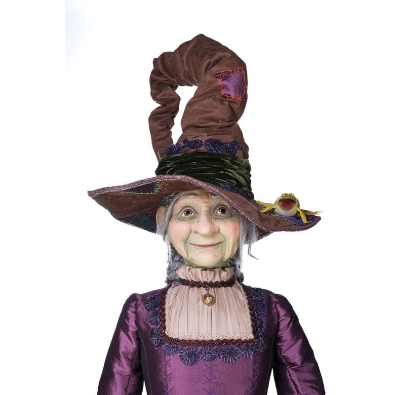 Quirks! Katherine's Collection Halloween, Halloween, Seasonal Decor Gertrude Grimoir Life Size by Katherine's Collection