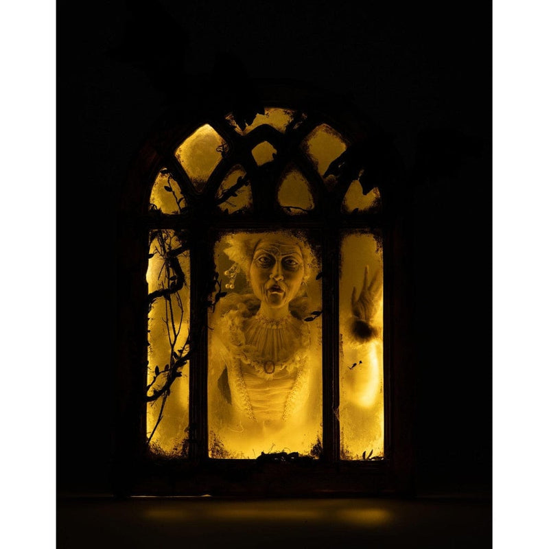 Quirks! Katherine's Collection Halloween, Halloween, Seasonal Decor Gladys Grimoire At The Window by Katherine's Collection