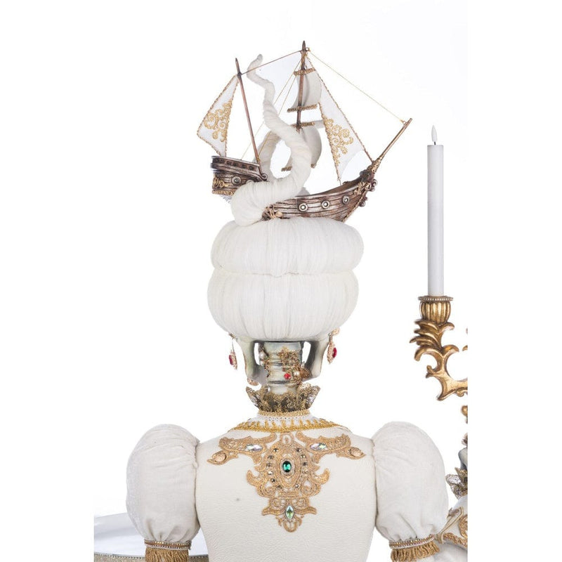 Quirks! Katherine's Collection Halloween, Halloween, Seasonal Decor Lady Adelaid Apparition With Candelabra And Tray by Katherine's Collection