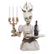 Quirks! Katherine's Collection Halloween, Halloween, Seasonal Decor Lady Adelaid Apparition With Candelabra And Tray by Katherine's Collection