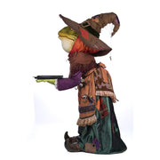 Quirks! Katherine's Collection Halloween, Halloween, Seasonal Decor Lady Fitzroy Frog Server by Katherine's Collection