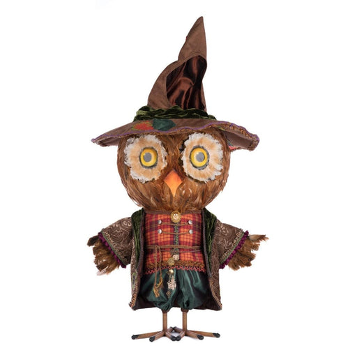 Quirks! Katherine's Collection Halloween, Halloween, Seasonal Decor Ozzy The Owl Candy Container by Katherine's Collection