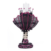 Quirks! Katherine's Collection Halloween, Halloween, Seasonal Decor Pink Passion Skull Pillar Candle Holder by Katherine's Collection