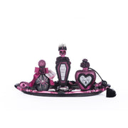 Quirks! Katherine's Collection Halloween, Halloween, Seasonal Decor Pink Passion Vanity Tray with Bottles Set by Katherine's Collection