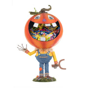 Quirks! Katherine's Collection Halloween, Halloween, Seasonal Decor Pumpkin Boy Candy Container by Katherine's Collection