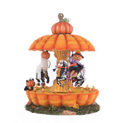 Quirks! Katherine's Collection Halloween, Halloween, Seasonal Decor Pumpkin Carousel by Katherine's Collection