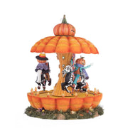 Quirks! Katherine's Collection Halloween, Halloween, Seasonal Decor Pumpkin Carousel by Katherine's Collection