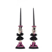 Quirks! Katherine's Collection Halloween, Halloween, Seasonal Decor Skeleton Hand Candle Sticks Set of 2 by Katherine's Collection