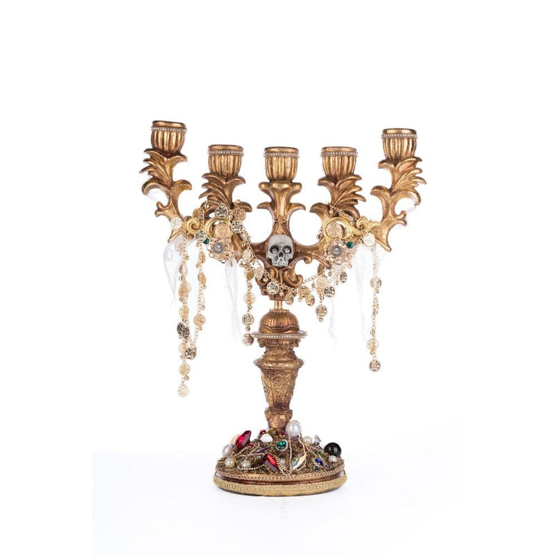Quirks! Katherine's Collection Halloween, Halloween, Seasonal Decor Treacherous Treasure Candelabra by Katherine's Collection