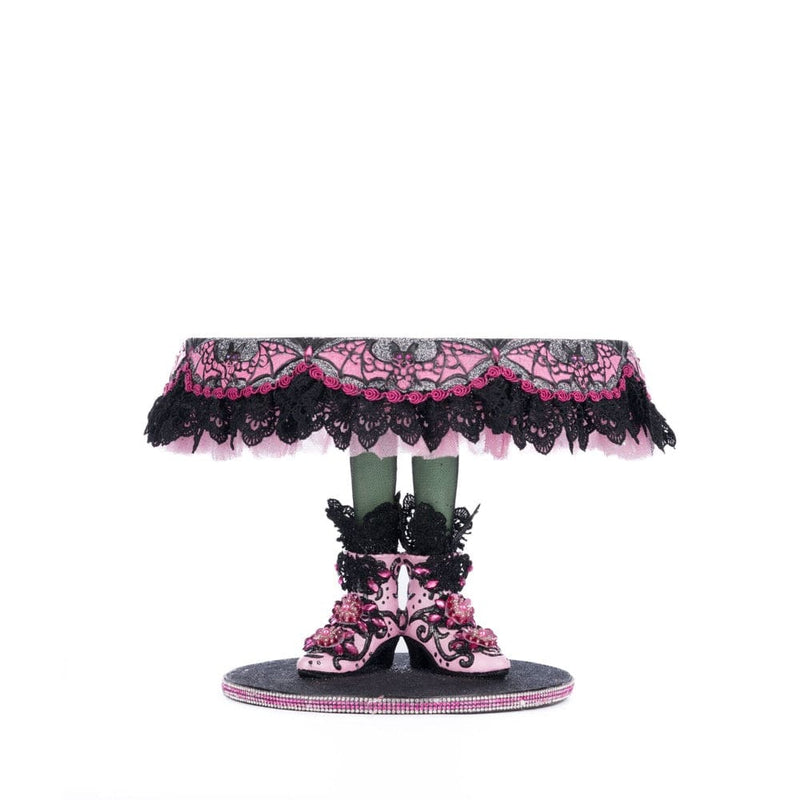Quirks! Katherine's Collection Halloween, Halloween, Seasonal Decor Witch Boots Cake Plate by Katherine's Collection