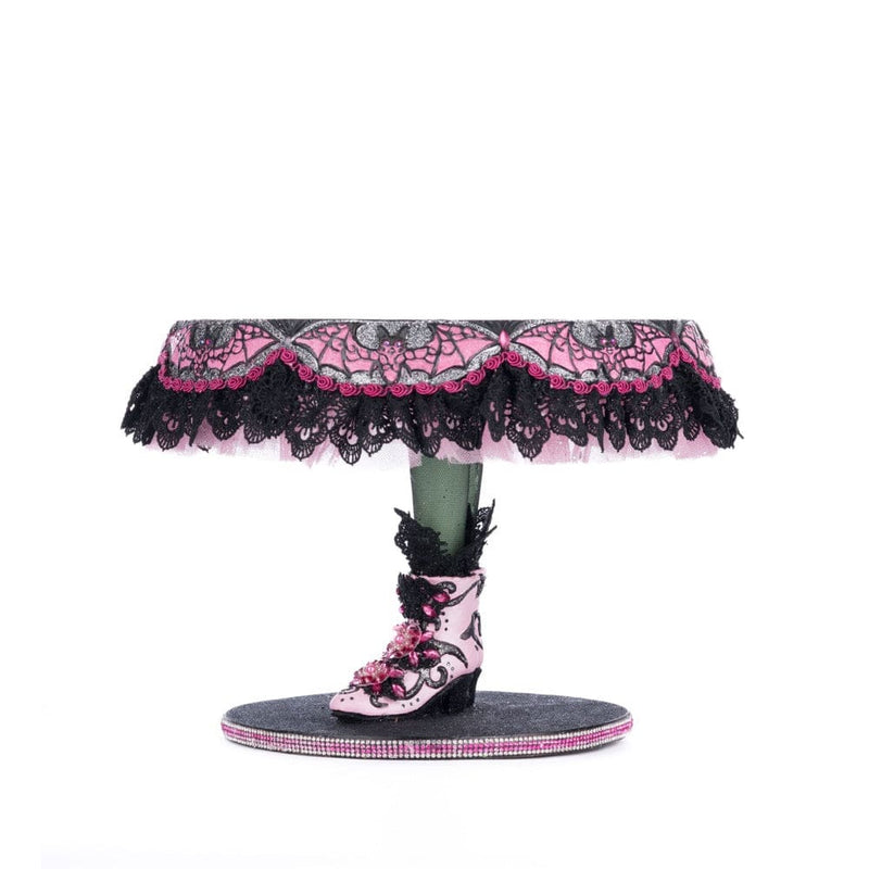 Quirks! Katherine's Collection Halloween, Halloween, Seasonal Decor Witch Boots Cake Plate by Katherine's Collection