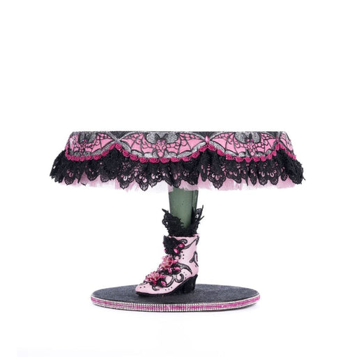 Quirks! Katherine's Collection Halloween, Halloween, Seasonal Decor Witch Boots Cake Plate by Katherine's Collection