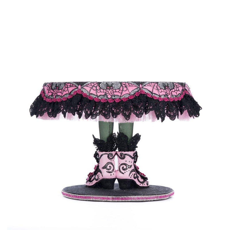 Quirks! Katherine's Collection Halloween, Halloween, Seasonal Decor Witch Boots Cake Plate by Katherine's Collection