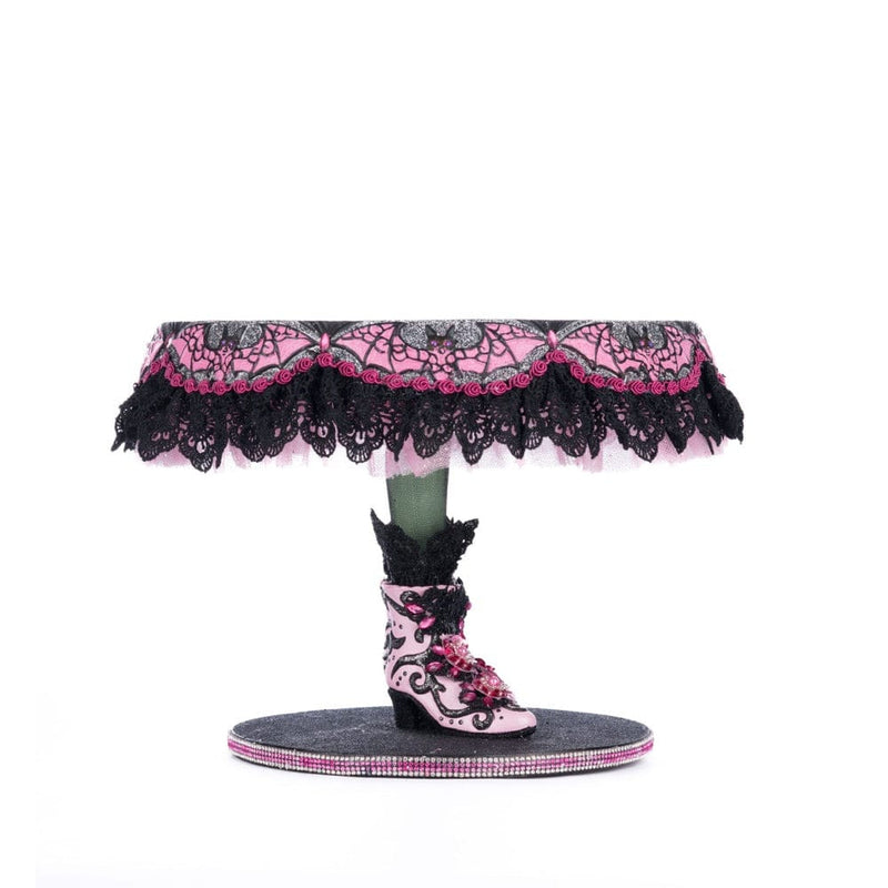 Quirks! Katherine's Collection Halloween, Halloween, Seasonal Decor Witch Boots Cake Plate by Katherine's Collection