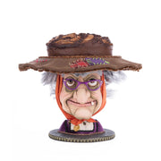 Quirks! Katherine's Collection Halloween, Halloween, Seasonal Decor Witch Head Cake Plate by Katherine's Collection