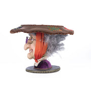 Quirks! Katherine's Collection Halloween, Halloween, Seasonal Decor Witch Head Cake Plate by Katherine's Collection
