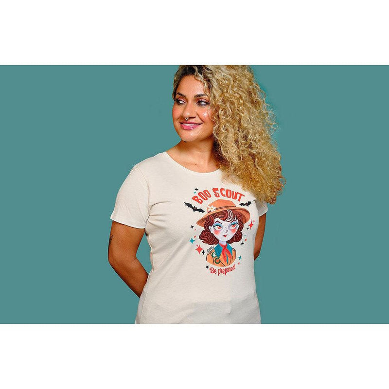 Quirks! LaliBlue Brooches and Accessories Boo Scout T-Shirt by Laliblue