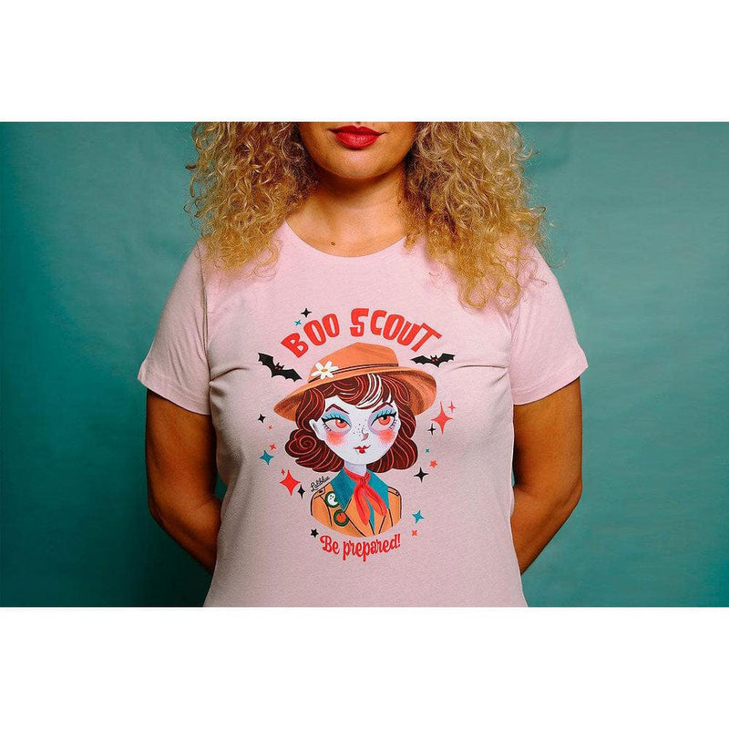 Quirks! LaliBlue Brooches and Accessories Boo Scout T-Shirt by Laliblue
