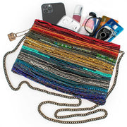 Quirks! Mary Frances Accessories Rainbow Radiance Crossbody Handbag by Mary Frances