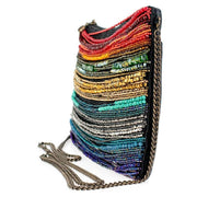 Quirks! Mary Frances Accessories Rainbow Radiance Crossbody Handbag by Mary Frances