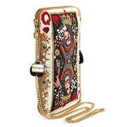 Quirks! Mary Frances Accessories The Queen Mini Crossbody Handbag by Mary Frances