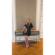 Quirks! Mary Frances Accessories The Queen Mini Crossbody Handbag by Mary Frances