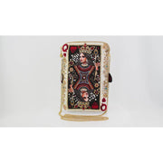 Quirks! Mary Frances Accessories The Queen Mini Crossbody Handbag by Mary Frances