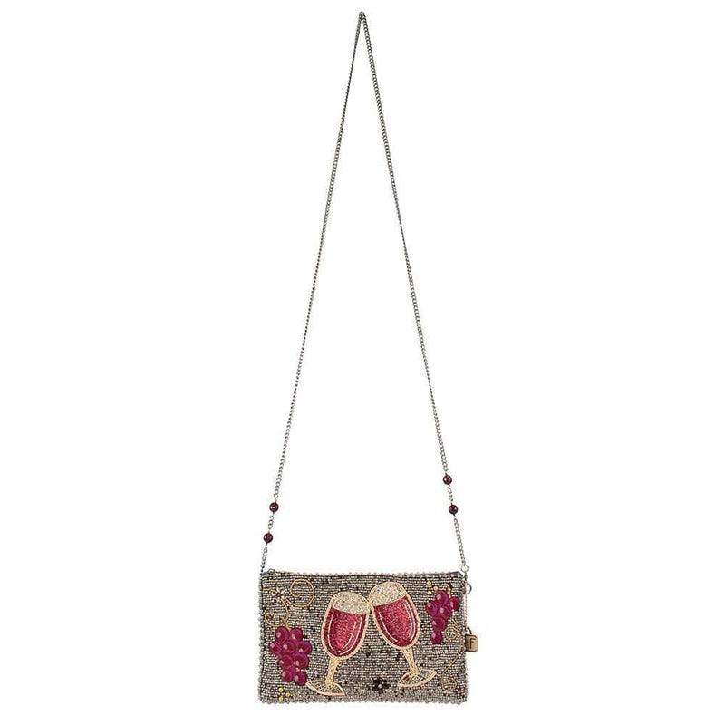 Quirks! Mary Frances Accessories Wine Tasting Crossbody Phone Bag by Mary Frances