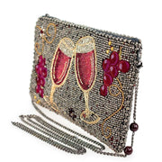 Quirks! Mary Frances Accessories Wine Tasting Crossbody Phone Bag by Mary Frances