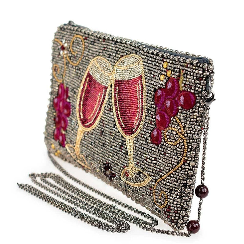 Quirks! Mary Frances Accessories Wine Tasting Crossbody Phone Bag by Mary Frances