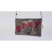 Quirks! Mary Frances Accessories Wine Tasting Crossbody Phone Bag by Mary Frances