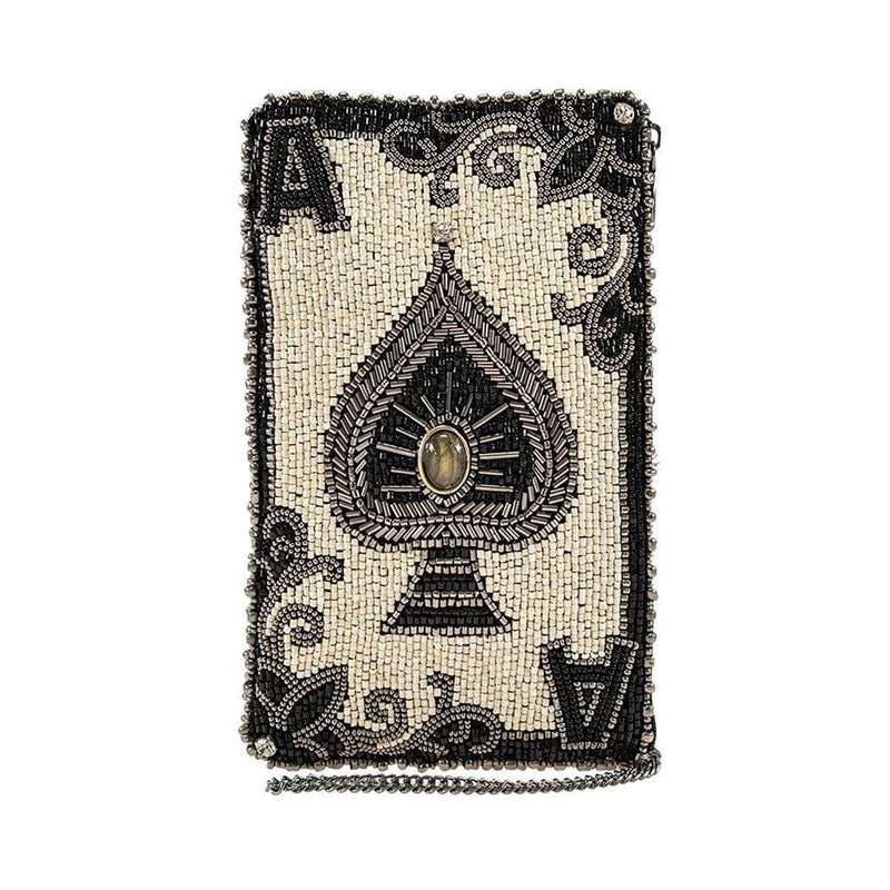 Quirks! Mary Frances Accessories You're Aces Crossbody Phone Bag by Mary Frances