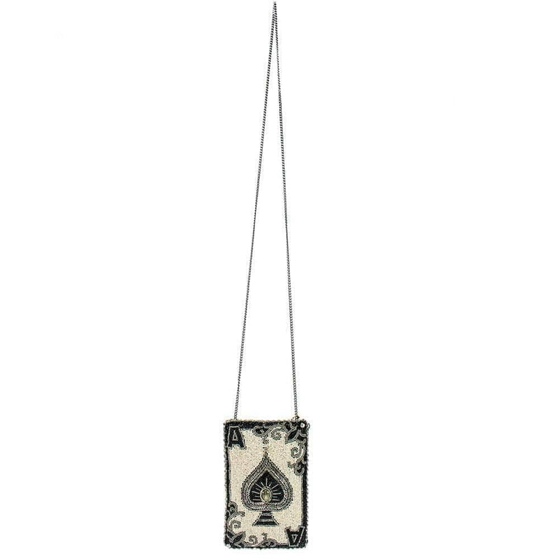 Quirks! Mary Frances Accessories You're Aces Crossbody Phone Bag by Mary Frances