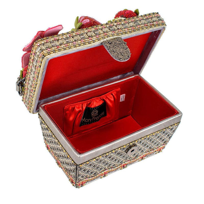 Quirks! Mary Frances Handbags Berry Beautiful Top Handle Bag by Mary Frances