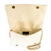 Quirks! Mary Frances Handbags Blushing Blossom Crossbody Handbag by Mary Frances