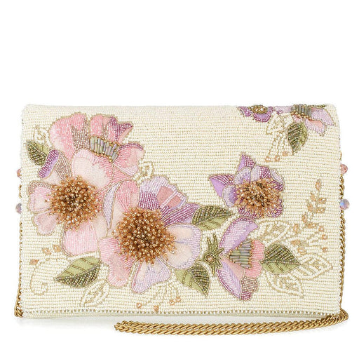 Quirks! Mary Frances Handbags Blushing Blossom Crossbody Handbag by Mary Frances