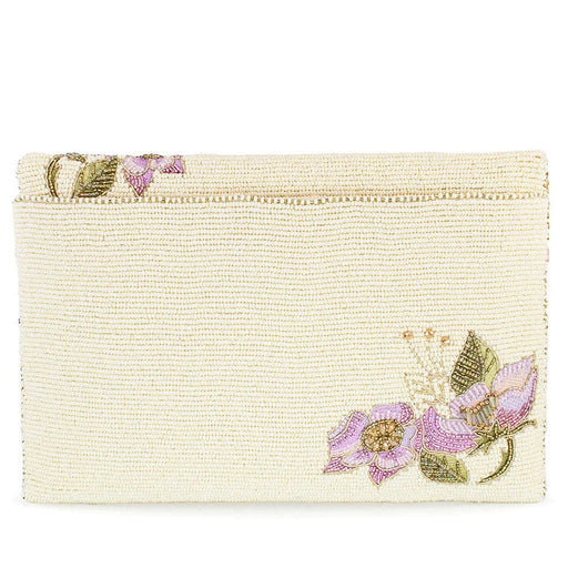 Quirks! Mary Frances Handbags Blushing Blossom Crossbody Handbag by Mary Frances