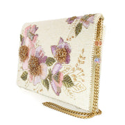 Quirks! Mary Frances Handbags Blushing Blossom Crossbody Handbag by Mary Frances