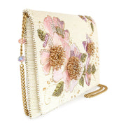 Quirks! Mary Frances Handbags Blushing Blossom Crossbody Handbag by Mary Frances